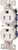 Cooper Wiring Tamper Resistant Duplex Receptacle - White