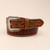 M&F Nocona Mens Antique Embossed Engraved Belt