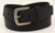 Ariat Mens Black Embossed Logo Belt