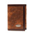 M&F - Ostrich Trifold Wallet - Brown