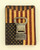 M&F Mens Nocona Vintage USA Flag Money Clip Wallet