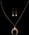 Silver Strike Copper & Ivory Squash Blossom Necklace Set