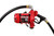 Fill-Rite Continuous Duty NPT Threaded Bung Mounted Fuel Transfer Pump w/Discharge Hose & Automatic Nozzle