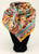 M&F Multi Color Stripes With Leopard Pattern Wild Rag