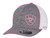 Ariat Womens Grey & Pink 110 FlexFit Ball Cap