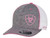 Ariat Womens Grey & Pink 110 FlexFit Ball Cap
