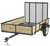 Carry-On 5X8 SP WOODY 1525 lb. Steel Utility Trailer w/Gate