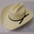 M&F - Kid's Bangora Sancho Straw Cowboy Hat - Ivory