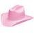 M&F - Kid's Bangora Sancho Straw Cowboy Hat - Pink