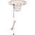 Cooper Wiring Ceiling Receptacle Lampholder With Plug-In