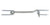 National Hardware Gate Hook and Eyes - 4" - Zinc Plated