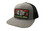 Red Dirt Hat Company Heather Grey and Black Serape Buffalo Tag