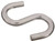 National Hardware 3 1/2" Zinc Plated Steel Open S-Hook