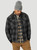 Wrangler Mens ATG Sherpa Lined Flannel Shirt Jacket - NSJ63