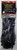 KT Industries 8" SD Screw Mount Premium Cable Ties, Black - (100 Pack)