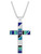 Montana Silversmiths American Legends Block Color Cross Necklace