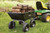 Gorilla Carts Heavy-Duty Poly Yard Dump Cart- 1,200lb Capacity