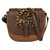 Justin Cheetah Print With Brown Trim Crossbody Purse