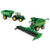 TOMY John Deere Combine & Tractor Harvesting Playset