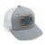 Rural Cloth Mens Grey With Gold American Cattle Co. Cap