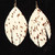 Blazin Roxx Fringed Teardrop Style Earrings