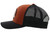 Hooey Strap Roughy Orange/Black Ball Cap