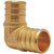 Apollo 3/4" Brass PEX Barb 90 Degree Elbow- 10pk