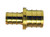 Apollo 3/4" x 1/2" Brass PEX Barb Reducing Coupling