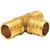 Apollo 3/4" Brass PEX Barb Tee Pro- 25pk