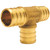 Apollo 3/4" Brass PEX Barb Tee Pro- 25pk
