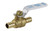 Apollo 1/2" Brass PEX Barb Ball Valve