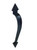 National Hardware Ornamental Pull 8-3/4" - Black
