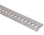 Stanley Hardware #180125 Slotted Flat Bar - 1-3/8 In W X 36 In L X 0.08 In T - Steel - Galvanized