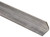 Stanley Hardware #179978 Equal Leg Angle - 1-1/4 In Leg X 11 Ga T - 72 In L - Steel - Zinc Plated