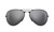 BEX Wesley Black/Silver Sunglasses