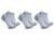 Carhartt Mens Midweight Cotton Blend Low Cut Sock - 3 Pack