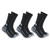 Carhartt Force Mens Black Midweight Crew Socks - 3 Pack