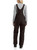 Carhartt Womens Relaxed Fit Washed Duck Insulated Bib Dark Brown Overall