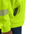 Carhartt Mens Brite Lime Hi-Vis Rain Defender Loose Fit Mid-Weight Class 3 Sweatshirt