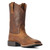 Ariat Mens Earth & Alamo Brown Hybrid Grit Wide Square Toe Boots