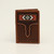Nocona Floral Tooled Overlay With Beaded Inlay Trifold Wallet