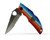 Ariat G10 Serape Stainless Steel Folding Knife