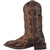 Laredo Womens Brown Stitch Charli Broad Square Toe Boots