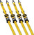 DeWALT 1.5"x 16' Ratchet Tie Down Straps- 4pk