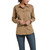 Ariat Womens Khaki Rebar Washed Twill Work Shirt