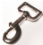 Baron #017-1 Bolt Snaps - Strap Eye - Swivel - 1 X 3-1/8 In Eye