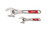 Milwaukee 2-Piece 6" & 8" Adjustable Wrench Set