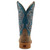 Twisted X Womens Brown & Blue 11" Tech X Wide Square Toe Boots
