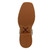 Twisted X Womens Brown & Blue 11" Tech X Wide Square Toe Boots