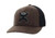 Hooey Coach Brown/Black FlexFit Ball Cap